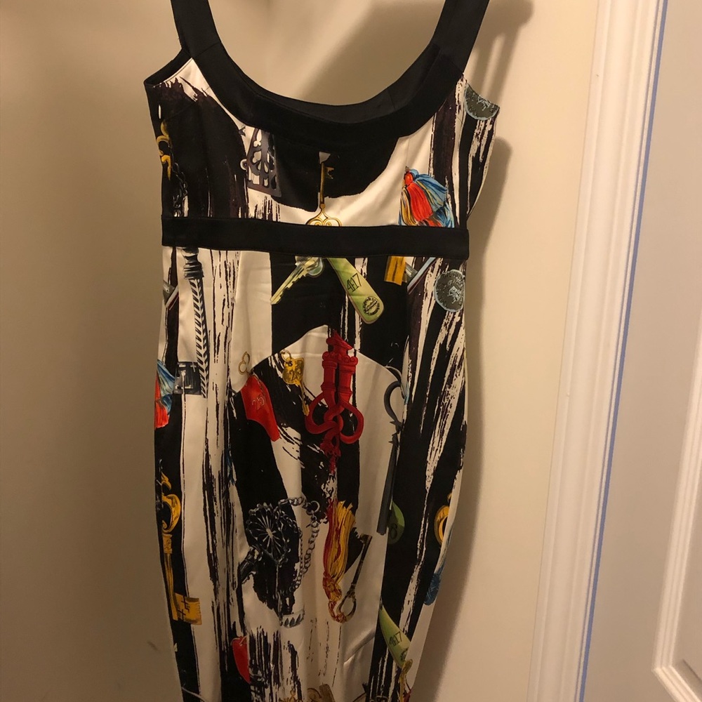 DVF Marilyn Monroe silk body on dress